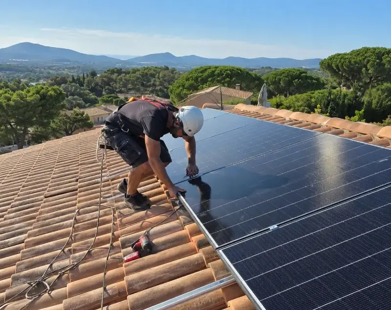 Installateur panneaux solaires Cherveix-Cubas — pose photovoltaïque sur toiture