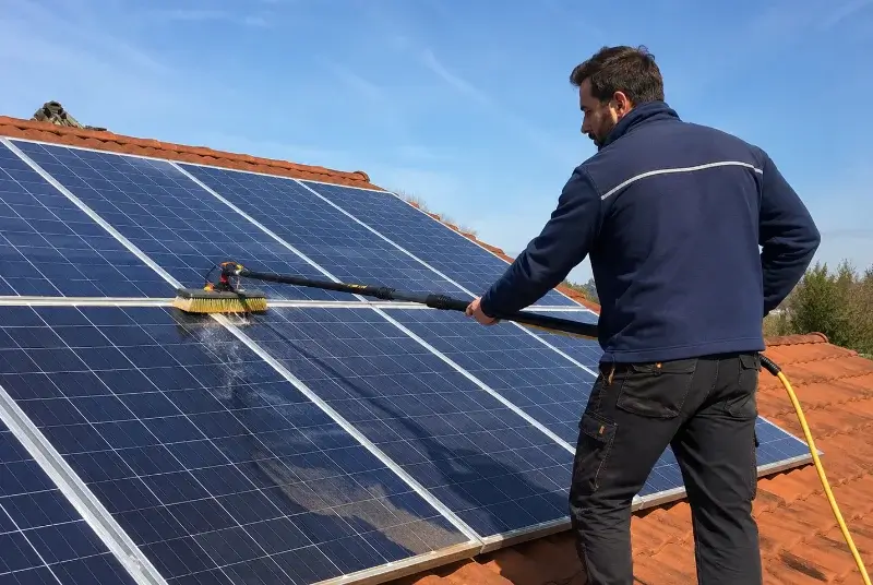 Nettoyage et entretien de panneaux solaires à Cherveix-Cubas